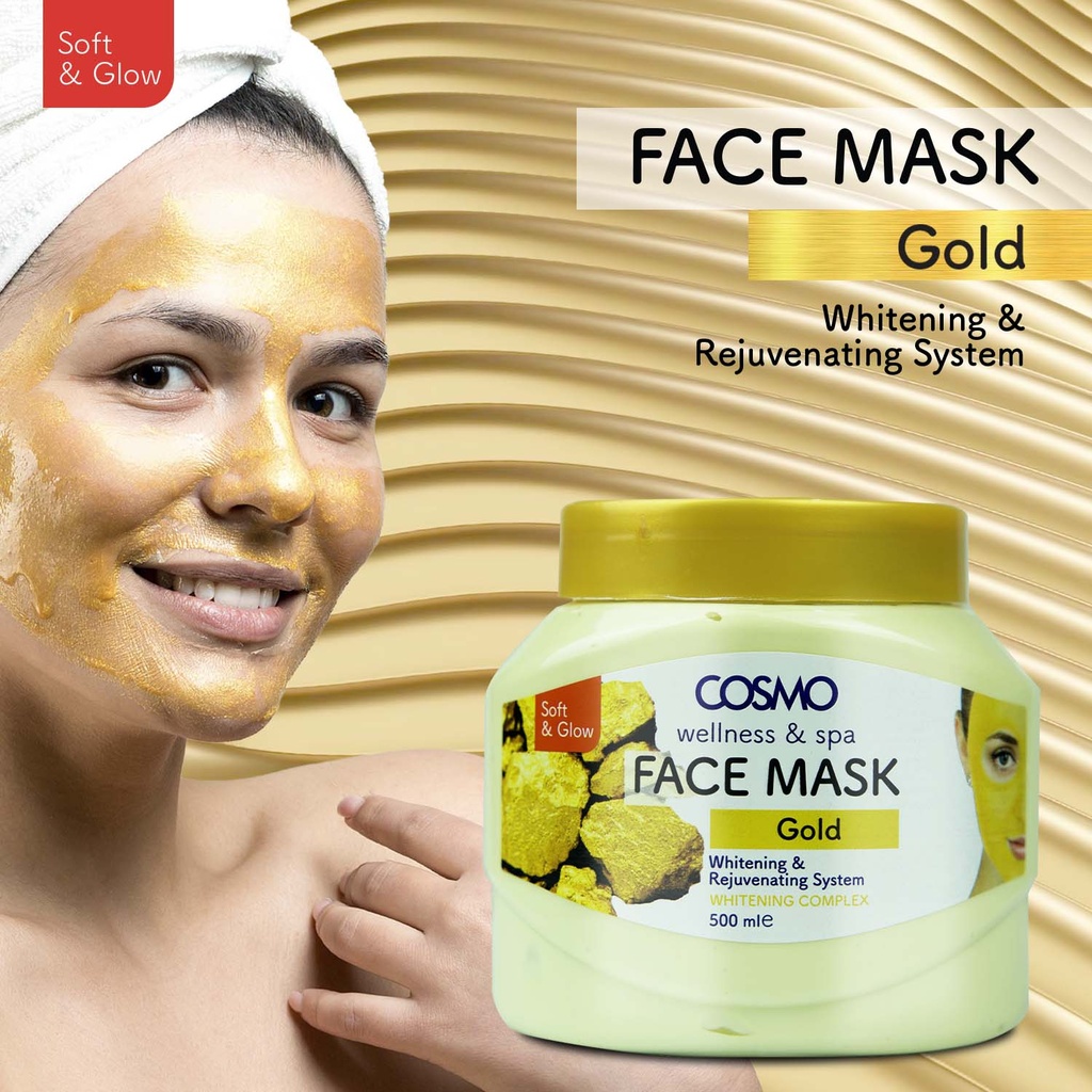 Cosmo Gold Face Mask 500ml