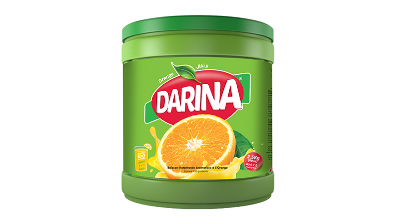 Darina, Instant Drink, Orange 6x2.5kg